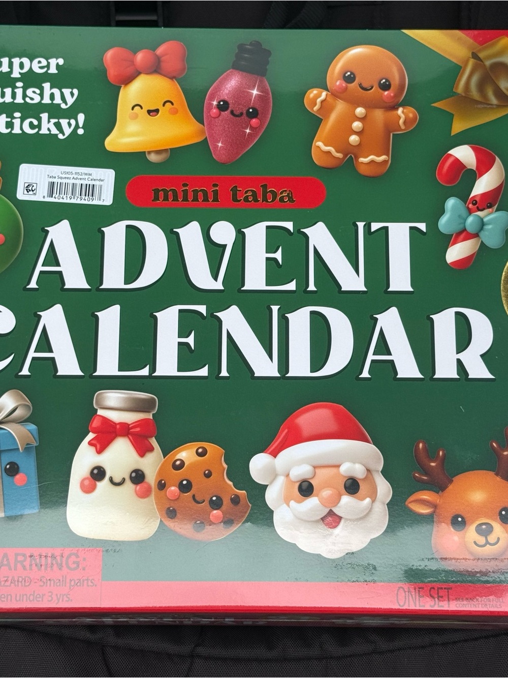 RMS Crazy Fun Sealed Mini Taba Squishy Advent Calendar - Holiday 2026